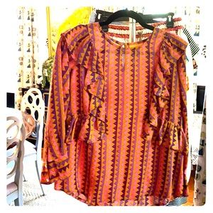 Ruffled top